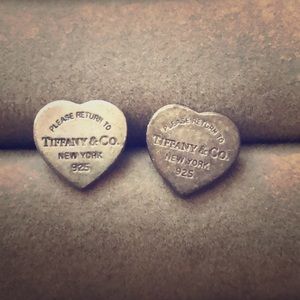 Tiffany heart earrings!